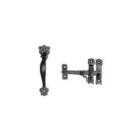 Black Antique Ironwork Thumb Latch Set 152mm 3613