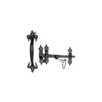 Black Antique Ironwork Thumb Latch Set 228x63mm 3618