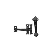 black antique ironwork thumb latch set 152mm 3623