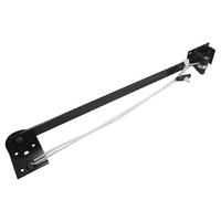 Black Garage Door Holder 1010 in Pairs (Wide Lintel)