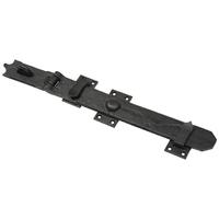 black smooth iron locking bar 3665