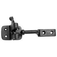 Black Smooth Iron Auto Gate Latch 3530