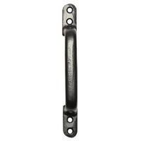 Black Smooth Iron Door Pull Handle 2105