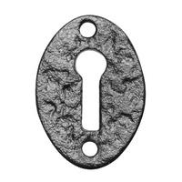 black antique ironwork keyhole cover 3011