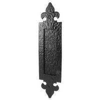 Black Antique Style Vertical Let...