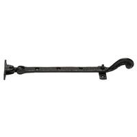 Black Antique Ironwork Window Stay 330mm 857