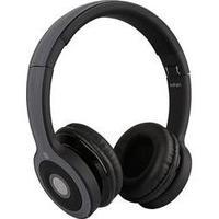 Bluetooth® (1075101) Headphone Minix NT-II On-ear Foldable, Headset, NFC Black