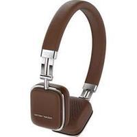 Bluetooth® (1075101), Corded (1075100) Hi-Fi Headphone Harman Kardon Soho Wireless On-ear Foldable, Headset, NFC Brown