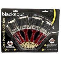 Blackspur 10 Piece Paint Brush Set