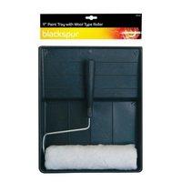 Blackspur Bb-pr102 Paint Tray With Wool Type Roller
