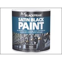 blackfriar satin black paint 250ml