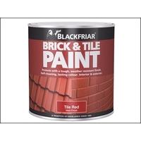 blackfriar brick tile paint matt red 500ml