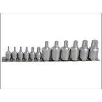 bluespot tools torx socket set of 12 14 38in square drive