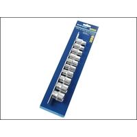 bluespot tools sockets on rail 10 piece 12in drive