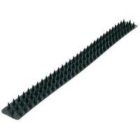 Black Wall Spikes (H)15mm (L)500mm (W)45mm Pack of 8