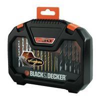 black and decker 30 piece drilling and screwdriver mixed accessory set
