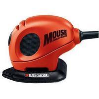 Black & Decker 4-in-1 Corded Mouse Sander/Polisher 55W with Accessories (Black/Orange)