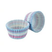 Blue 32 Set Of Icing Pattern Cupcake Cases