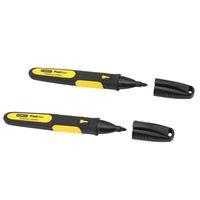 Black Chisel Tip Markers (2)