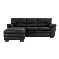 Blaze Leather Corner Chaise