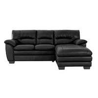 Blaze Leather Corner Chaise