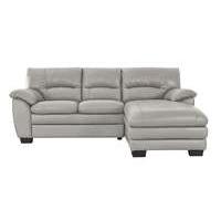 Blaze Leather Corner Chaise