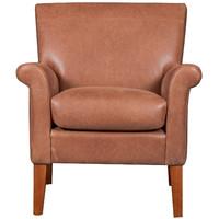 Blamoral Faux Leather Accent Chair Tan