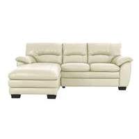 Blaze Leather Corner Chaise
