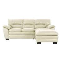 Blaze Leather Corner Chaise