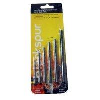 blackspur bb db134 straight shank twist drill set