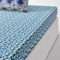 Blue Riviera Printed Fitted Sheet