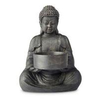 Black Buddha Tealight Candle Holder