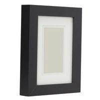 Black Single Frame Wood Picture Frame (H)22cm x (W)17cm