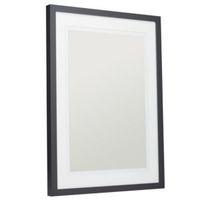 Black Single Frame Wood Picture Frame (H)74cm x (W)54cm
