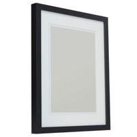 black single frame wood picture frame h54cm x w44cm