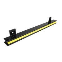 black powder coated carbon steel magnetic tool bar