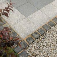 Black Natural Granite Paving Setts (L)100mm (W)100mm Pack of 720 9.06 m²