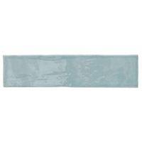 Blue & Grey Ceramic Wall Tile Pack of 22 (L)300mm (W)75mm