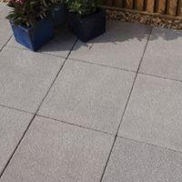 blue black textured paving slab l600 w600mm pack of 20 720 m