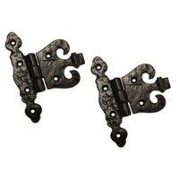 Blooma Malleable Iron Hinge (L) 60mm Pack of 2