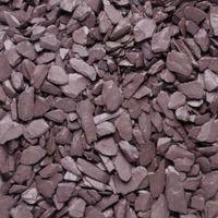 blooma plum decorative slate chippings 225kg