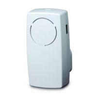 blyss wirefree white plug in door chime
