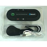 Bluetooth Handsfree Car Kit Clipped On Car Sun Visor, Bluetooth Car Kit Can Support Two Phones Simultaneously