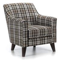 bloomsbury fabric accent armchair lisbon brown