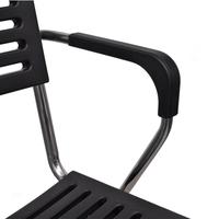 black stackable arm chair 24 pcs