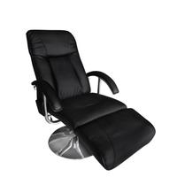 Black Artificial Leather Electric TV Recliner Massage Chair