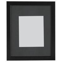 Black Single Frame Wood Picture Frame (H)27.7cm x (W)22.7cm