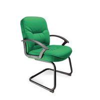 BLACK FRAME CANTILEVER VISOTRS CHAIR