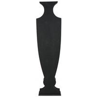 black faux stingray large vase