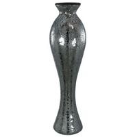 black sparkle mosaic extra tall vase set of 2